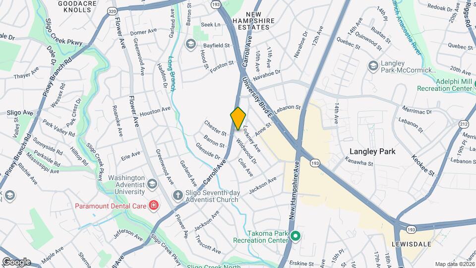 8007 Wildwood Dr Map and Location Details