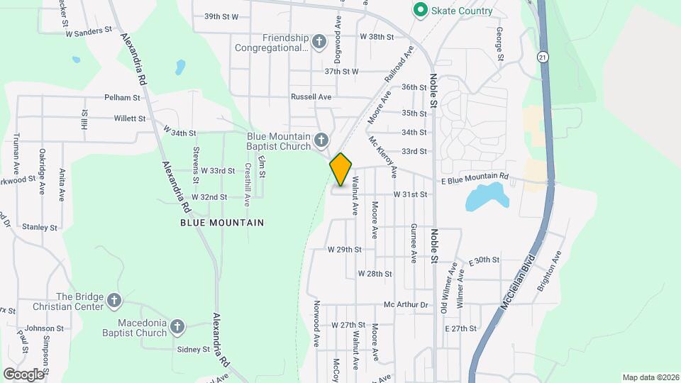 417 W 31st St Map and Location Details