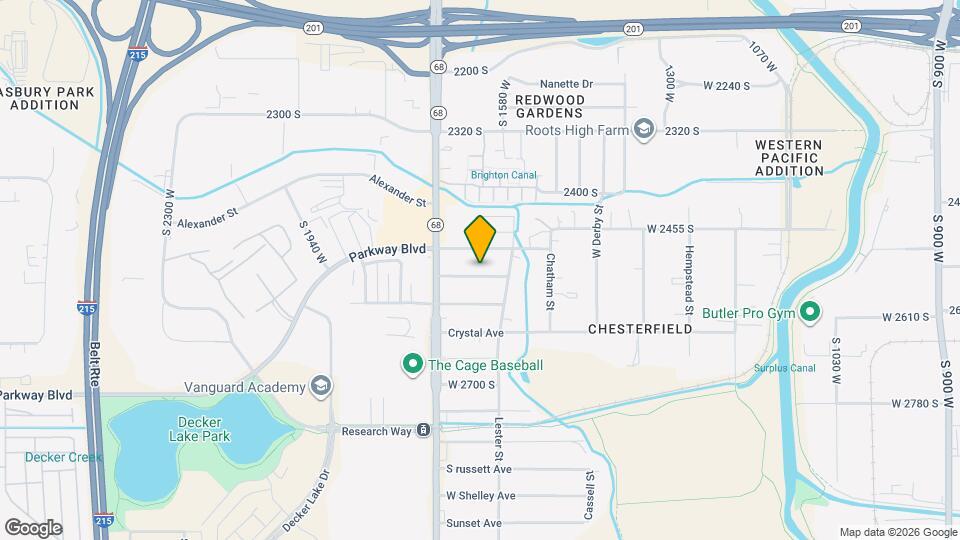 1620 W Warnock Ave Map and Location Details