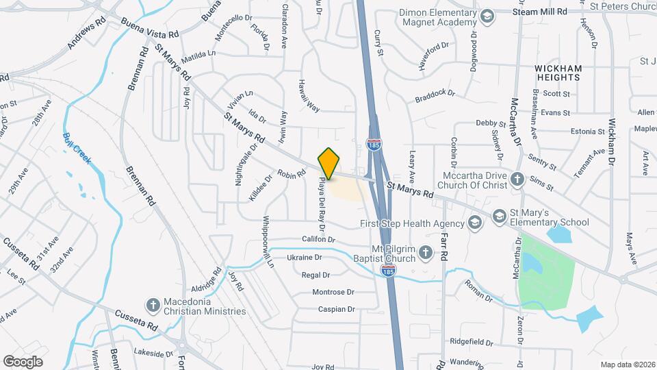 210 Playa Del Ray Dr Map and Location Details