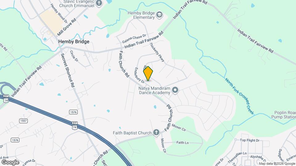 1051 Enderbury Dr Mapa y Detalles de la Ubicación