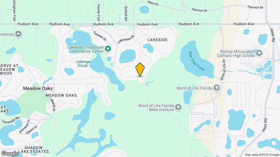 13448 Crest Lake Dr Map and Location Details