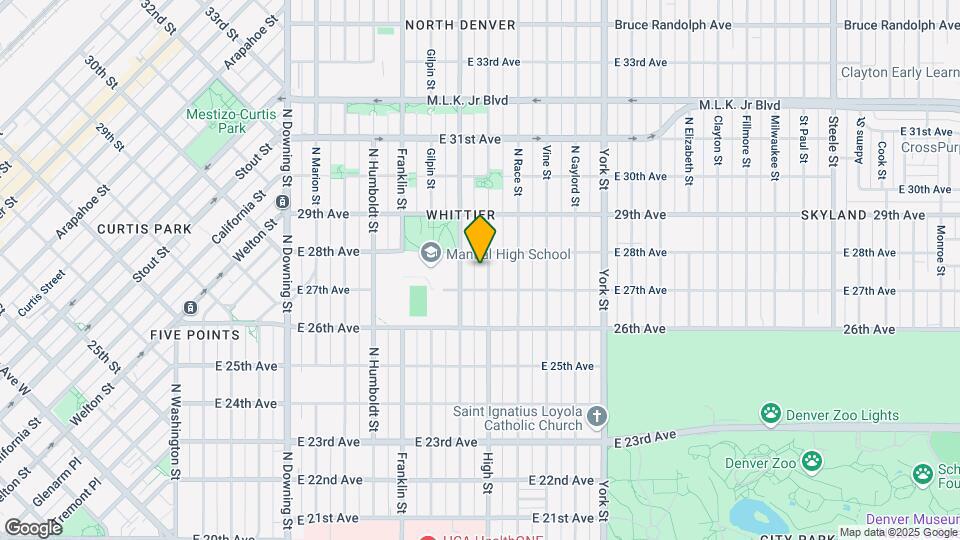 2737 N High St Mapa y Detalles de la Ubicación