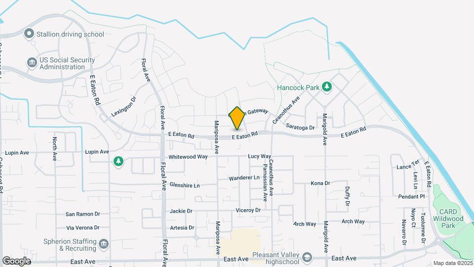 2986 E Eaton Rd Map and Location Details