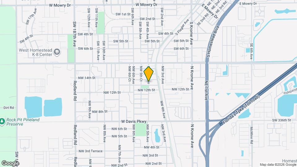 1328 NW 5th Ave Map and Location Details