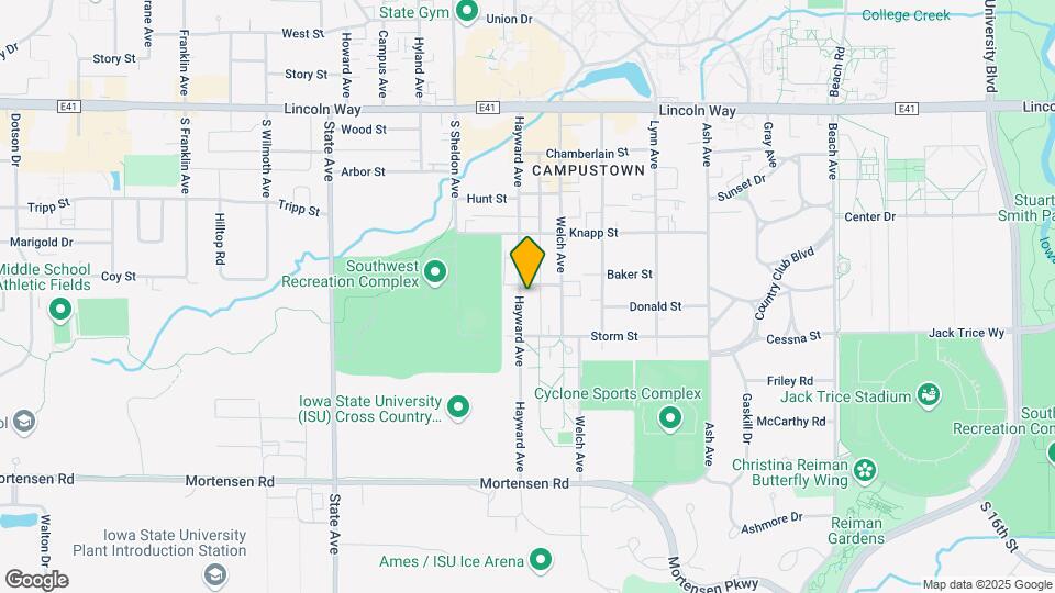 508 Hayward Ave Map and Location Details