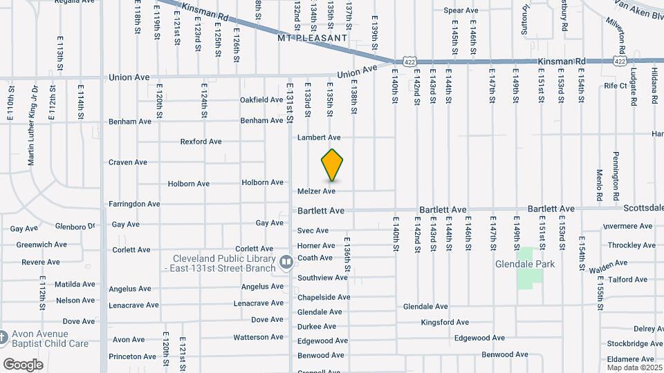3681 E 135th St Map and Location Details