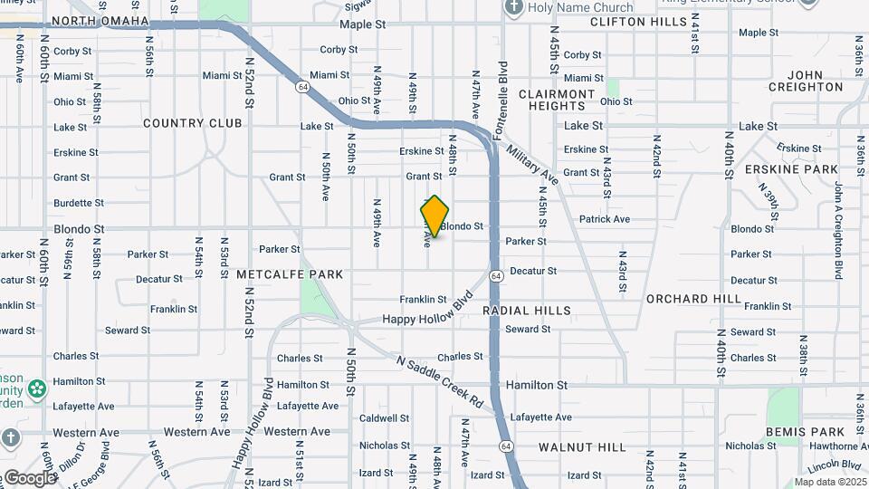 1825 N 48th Ave Map and Location Details
