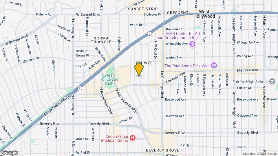623 Westbourne Dr Map and Location Details