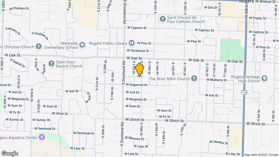 916 S 16th St Map and Location Details