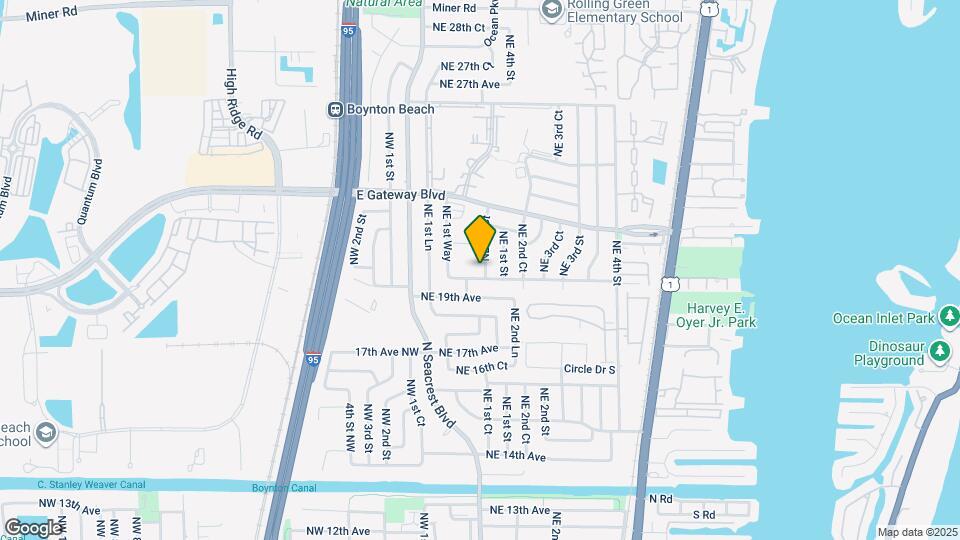 2101 NE 1st Ct, Unit 206 Map and Location Details