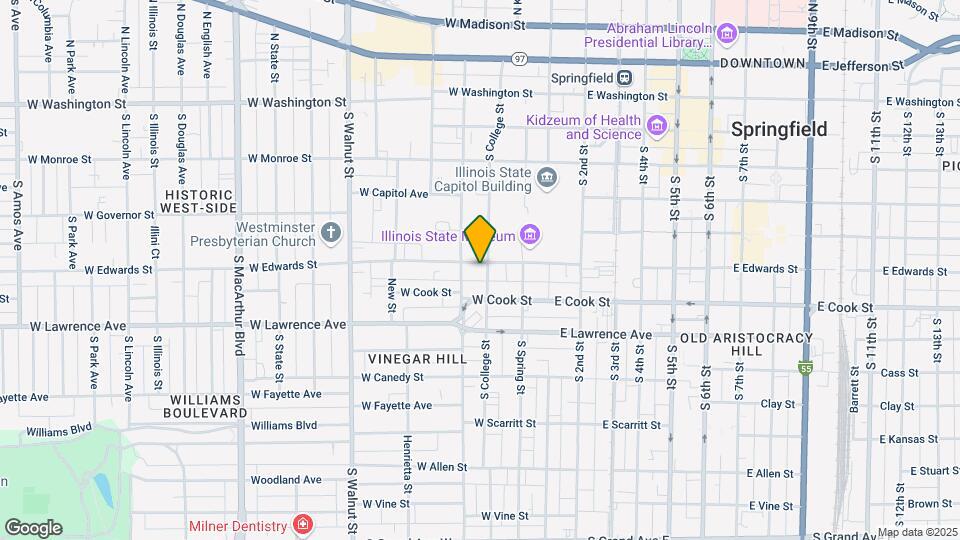 420-424 W Edwards St Map and Location Details