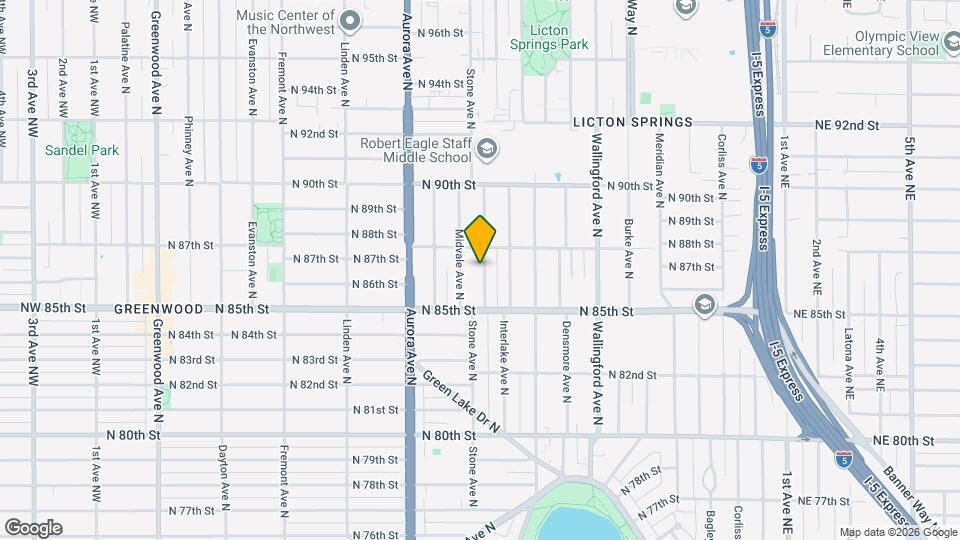 8539 Stone Ave N Map and Location Details