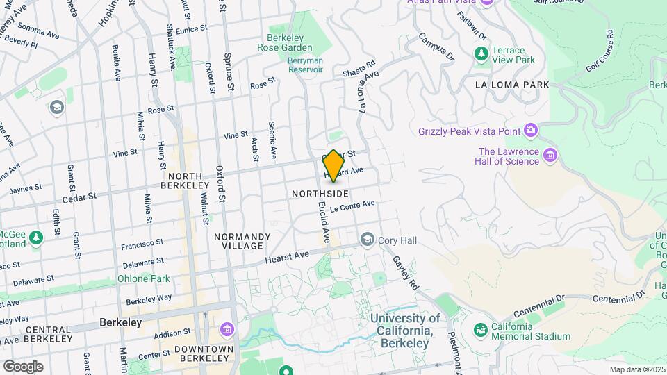 2551 Virginia St Map and Location Details