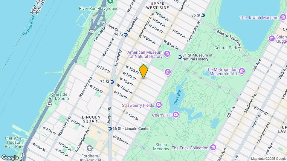 305 Columbus Ave Mapa y Detalles de la Ubicación