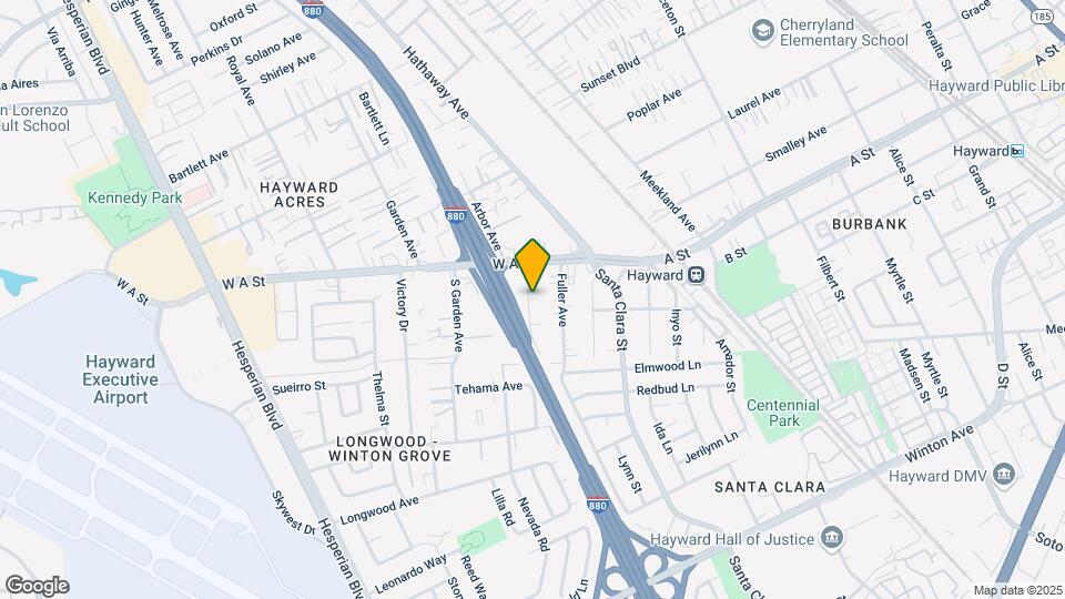 22350 Happyland Ave Map and Location Details