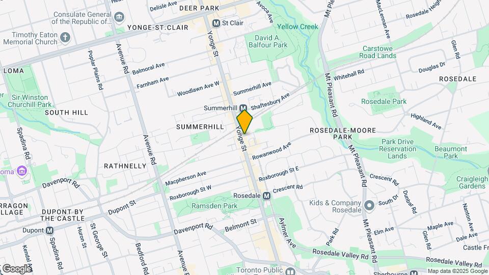 1115-5162 YONGE St Map and Location Details