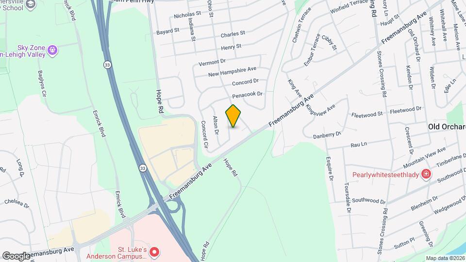 4624 Concord Cir Map and Location Details