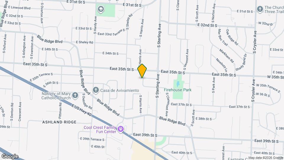 3508 Harvard St Map and Location Details