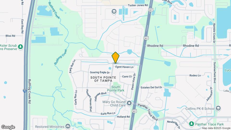 10504 Egret Haven Ln Map and Location Details