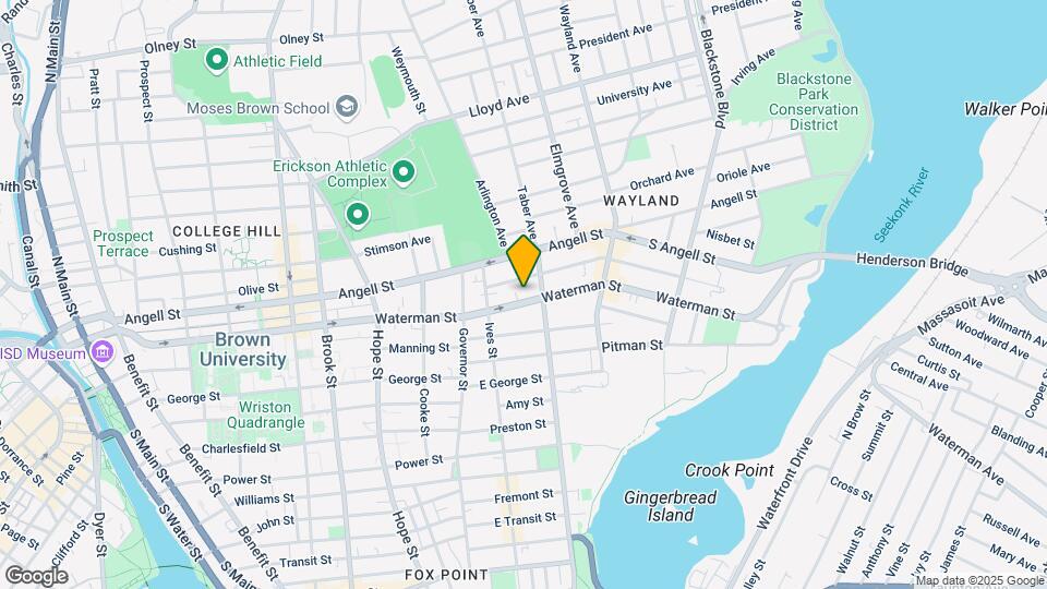 196 A Waterman St Mapa y Detalles de la Ubicación
