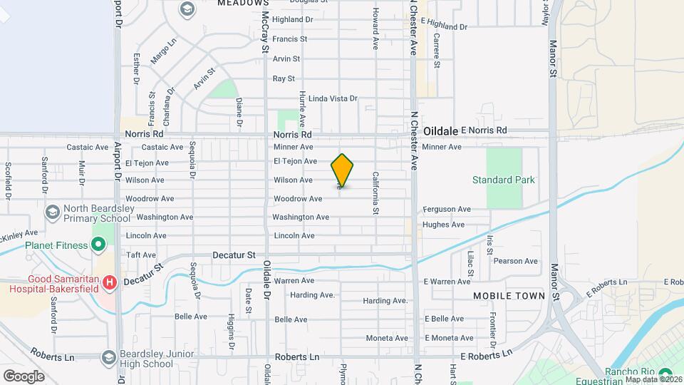 1108 Wells Ave Map and Location Details