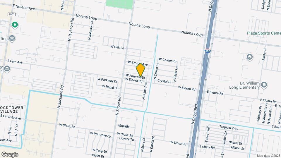 803 W Emerald Dr Map and Location Details