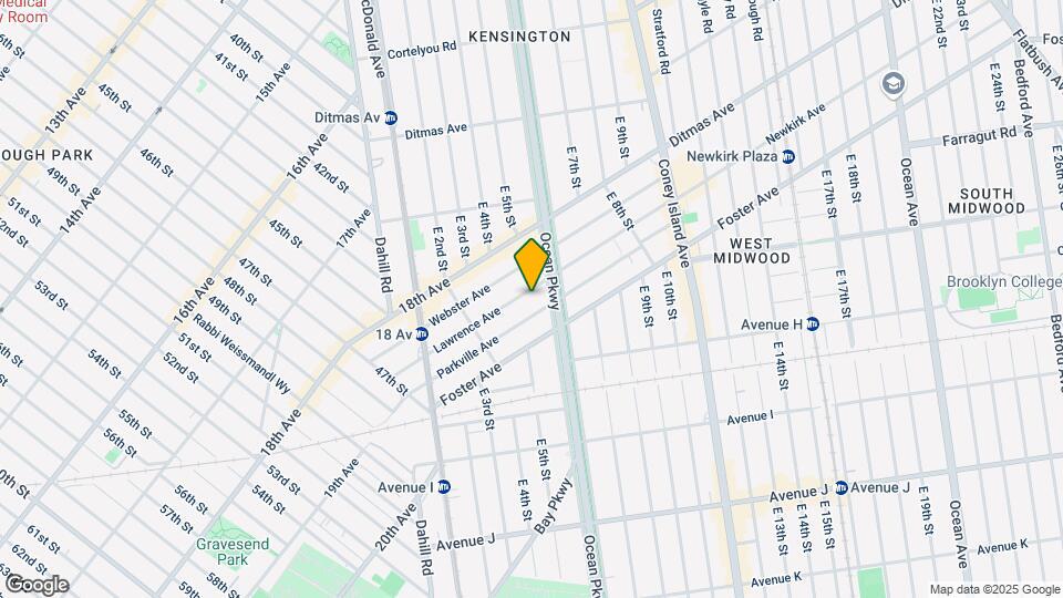 190 Lawrence Ave Mapa y Detalles de la Ubicación