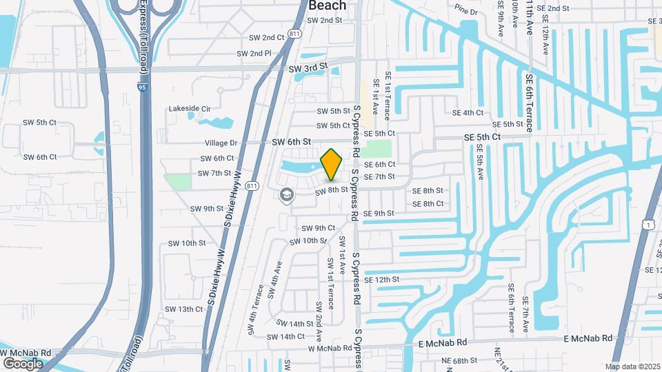 148 SW 7th Ct Map and Location Details