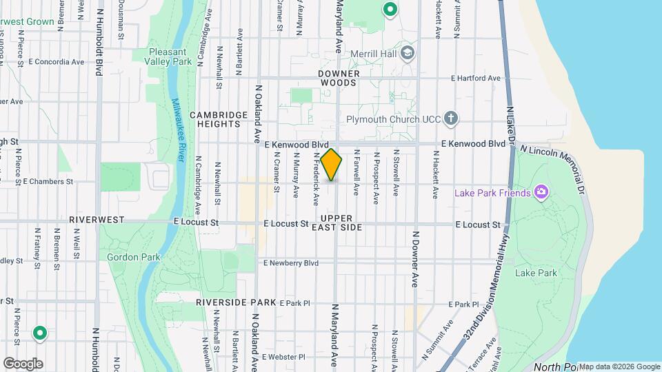 2977 N Maryland Ave, Unit Maryland Upper Mapa y Detalles de la Ubicación