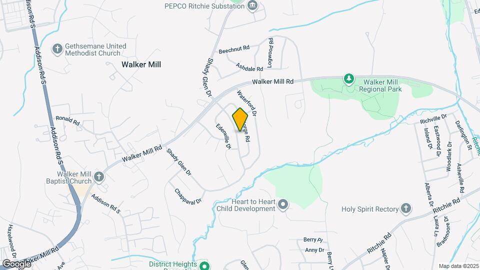 1306 Shady Glen Dr Mapa y Detalles de la Ubicación