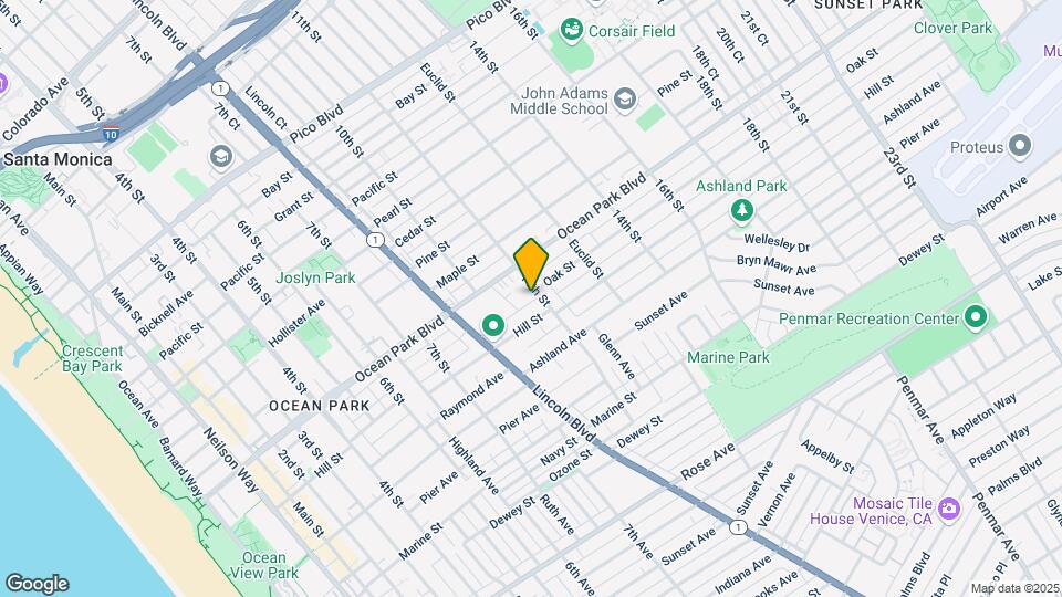 2702 11th St Map and Location Details