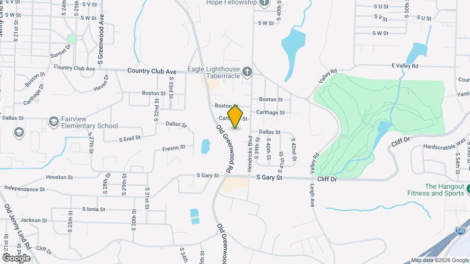 3700 Dallas St Map and Location Details