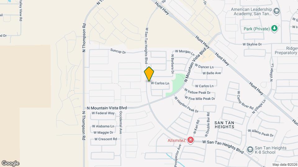 33810 N Mercedes Dr Mapa y Detalles de la Ubicación