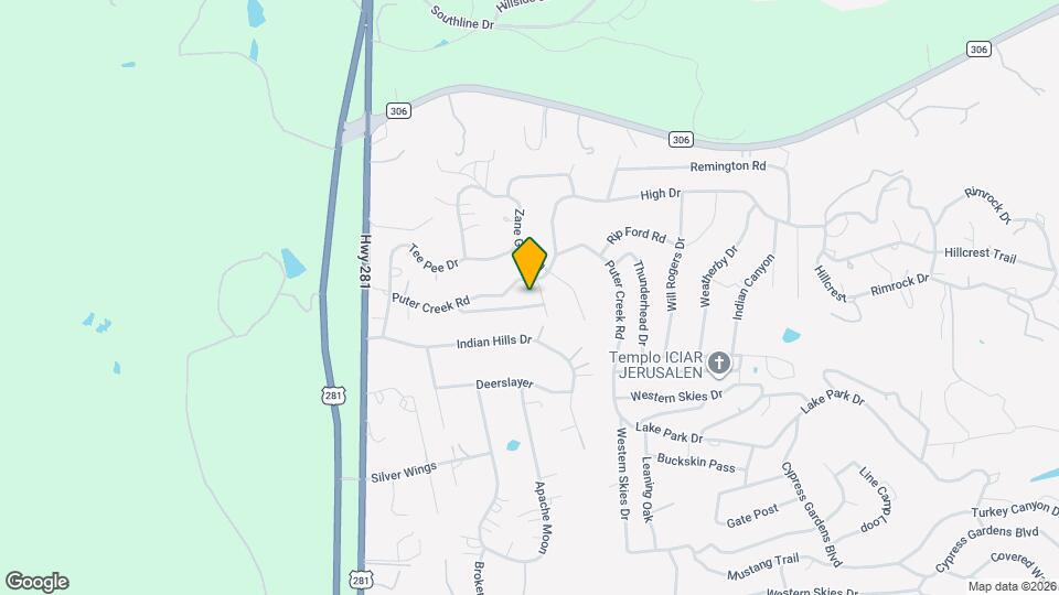 1197 Chisolm Trail, Unit A Map and Location Details