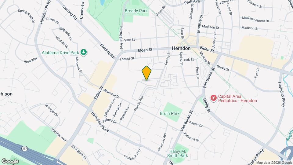 549 Florida Ave Map and Location Details