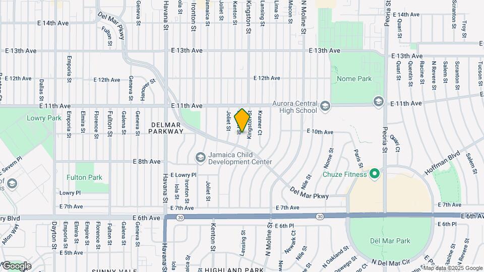 978 Kenton St Map and Location Details