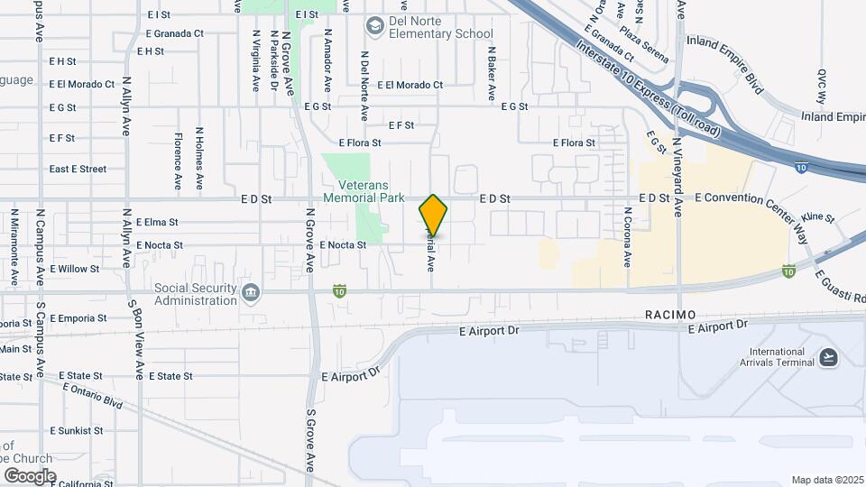 1402 E Nocta St Map and Location Details