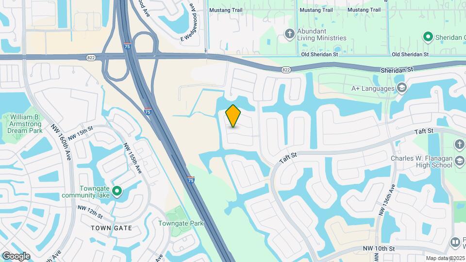 14275 NW 18th Pl Map and Location Details