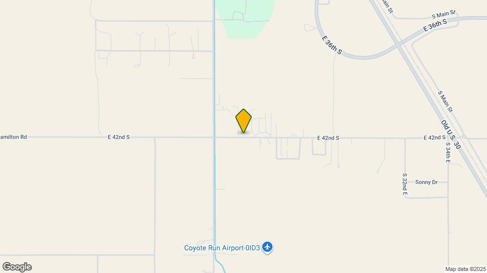 1034 SE Hamilton Rd Map and Location Details