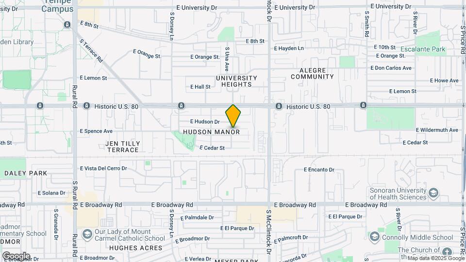 1602 E Williams St Mapa y Detalles de la Ubicación