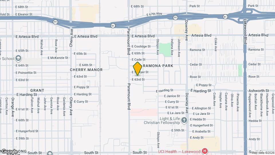 2903 E 63rd St, Unit a Map and Location Details