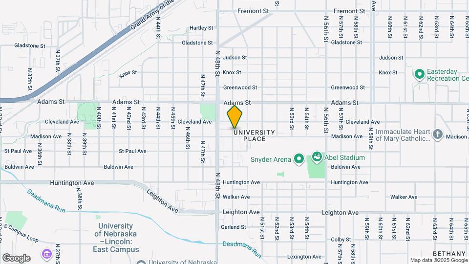 4902 Madison Ave Map and Location Details
