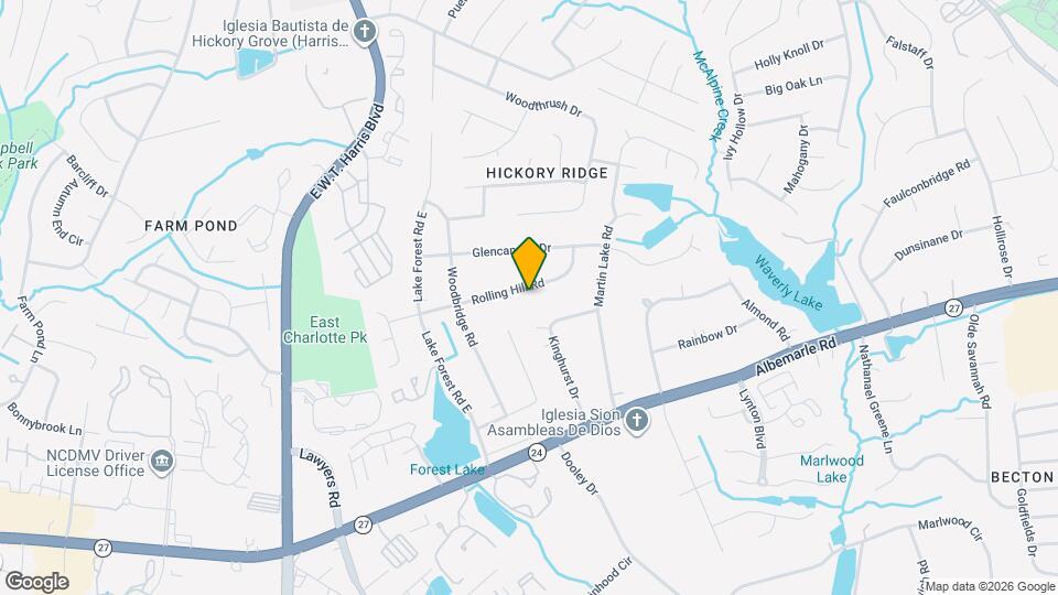 7606 Rolling Hill Rd, Unit 8-821 Mapa y Detalles de la Ubicación