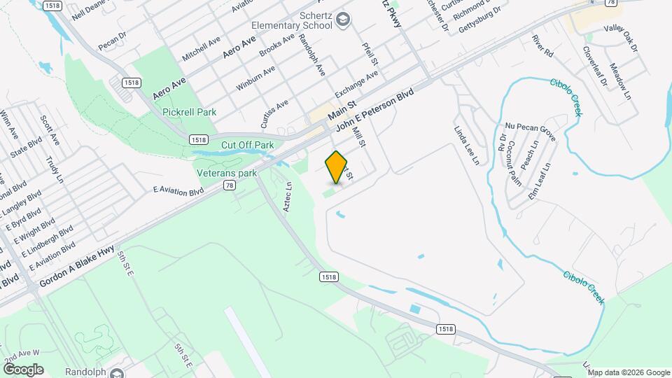 111 Zuehl Map and Location Details