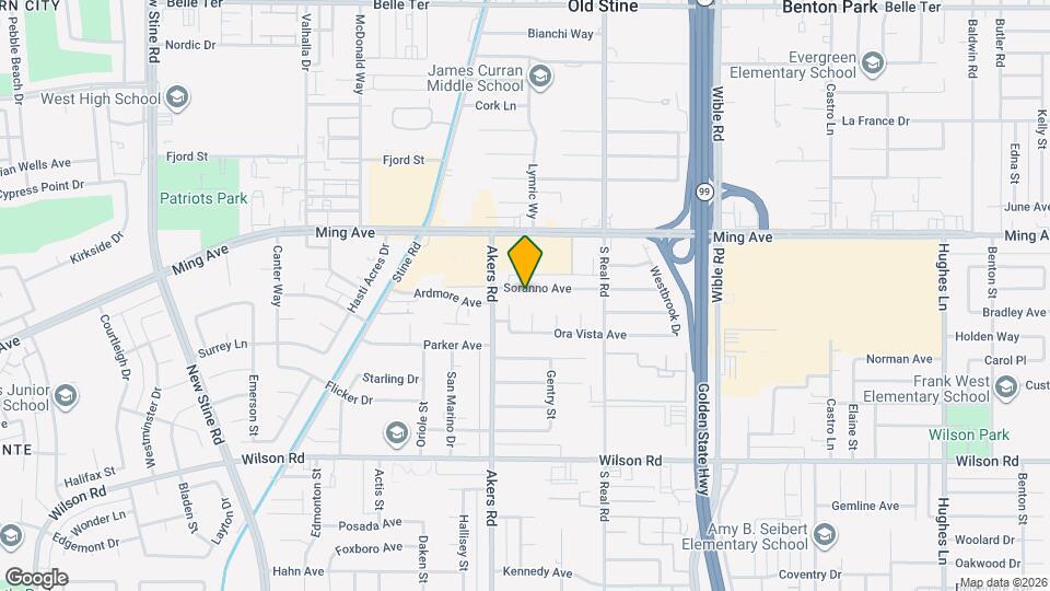 3937 Soranno Ave, Unit Soranno Ave Unit D (upstairs unit) Map and Location Details