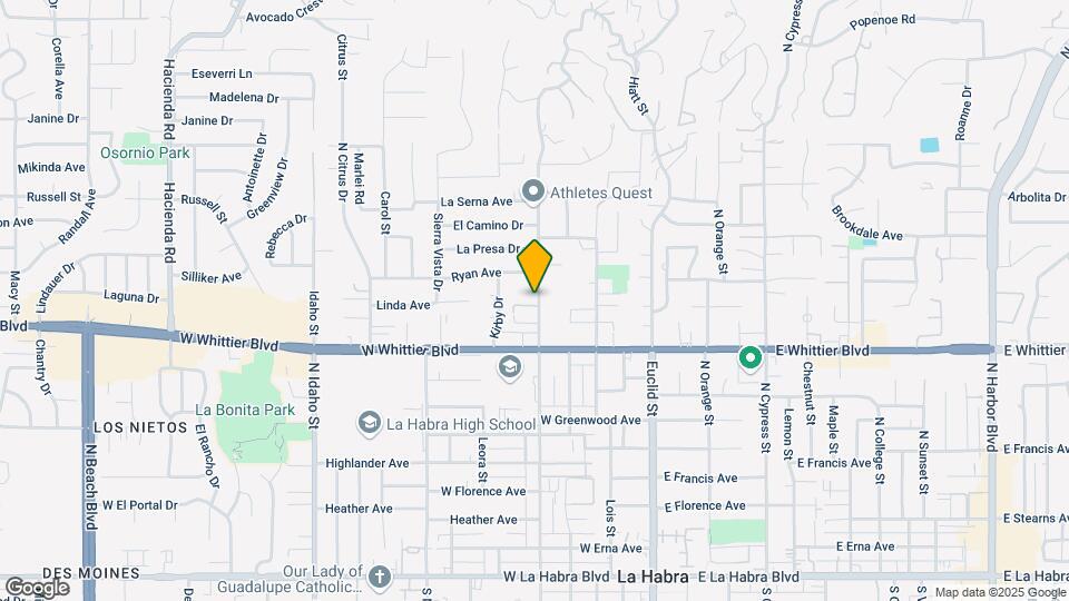 El Rancho Apartments Map and Location Details