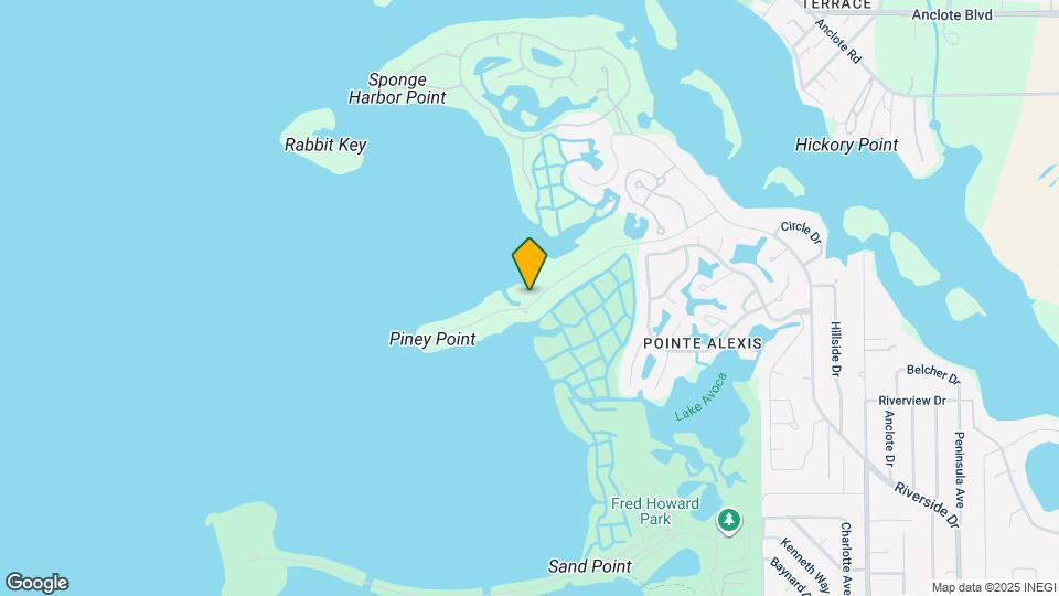 1640 Seabreeze Dr Map and Location Details