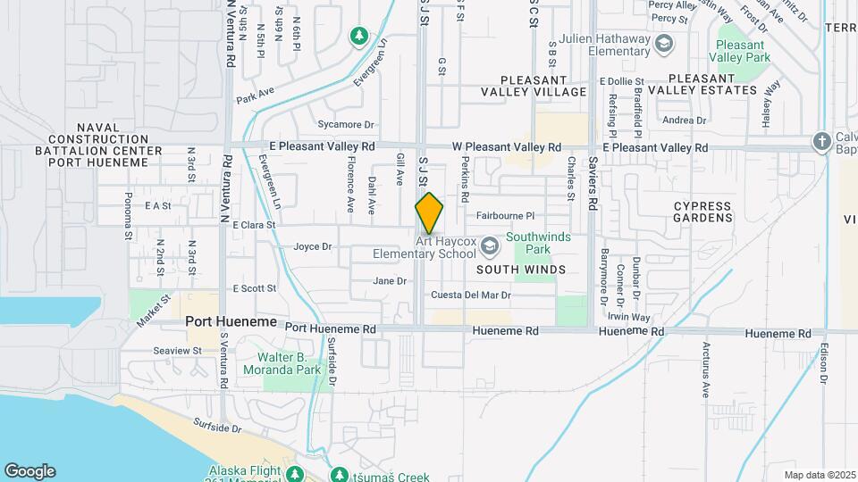 5340 S J St, Unit 5342 Mapa y Detalles de la Ubicación