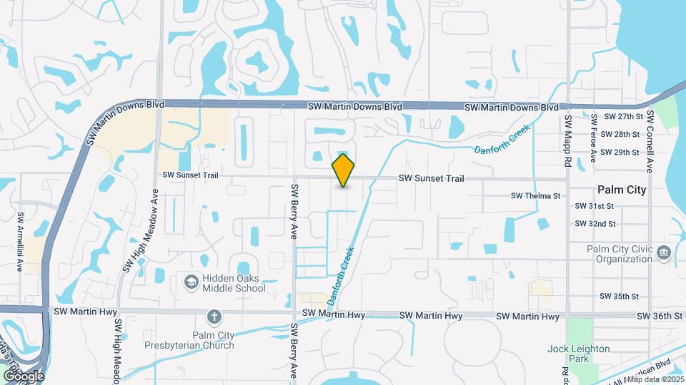 3058 SW Virginia Ave Map and Location Details